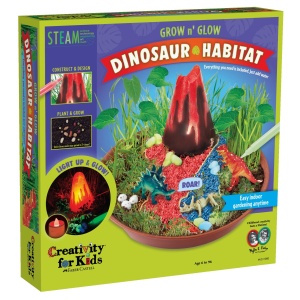 Creativity for Kids 6231 STEAM Grow N Glow Dinosaur Habitat