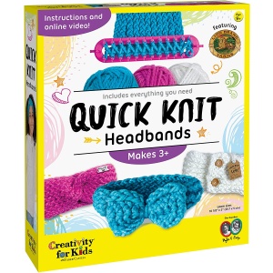 Creativity for Kids 6307 Quick Knit Headbands