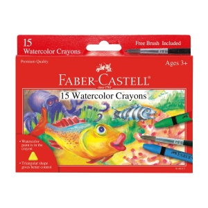 Creativity for Kids 9140315 - 15ct Watercolor Crayons