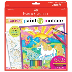 Creativity for Kids Paint by Number Unicorn Foil Fun