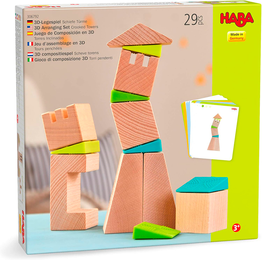 Crooked Tower 3D Arranging Blocks