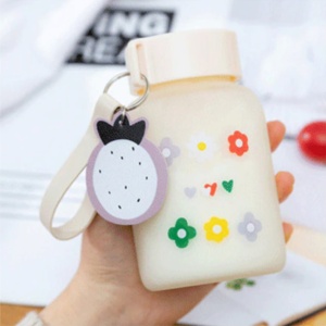 Cute Flowers Small Water Bottle