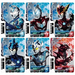 DX ULTRA DIMENSION CARD 02 ULTRAMAN DECKER MIRACLE TYPE SET