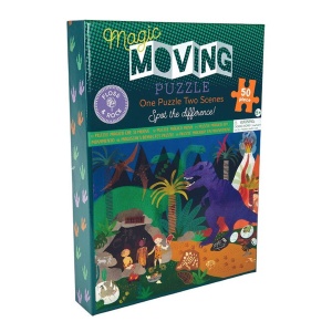 Dino Magic Moving Puzzle - 50pc