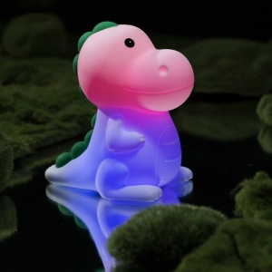 Dinosaur Silicone LED Night Light Cartoon Children