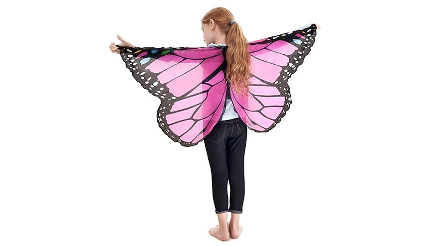 Dreamy Dress-Ups Monarch Wings - Glitter Pink