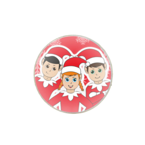 Elfin Around Christmas Bouncy Ball