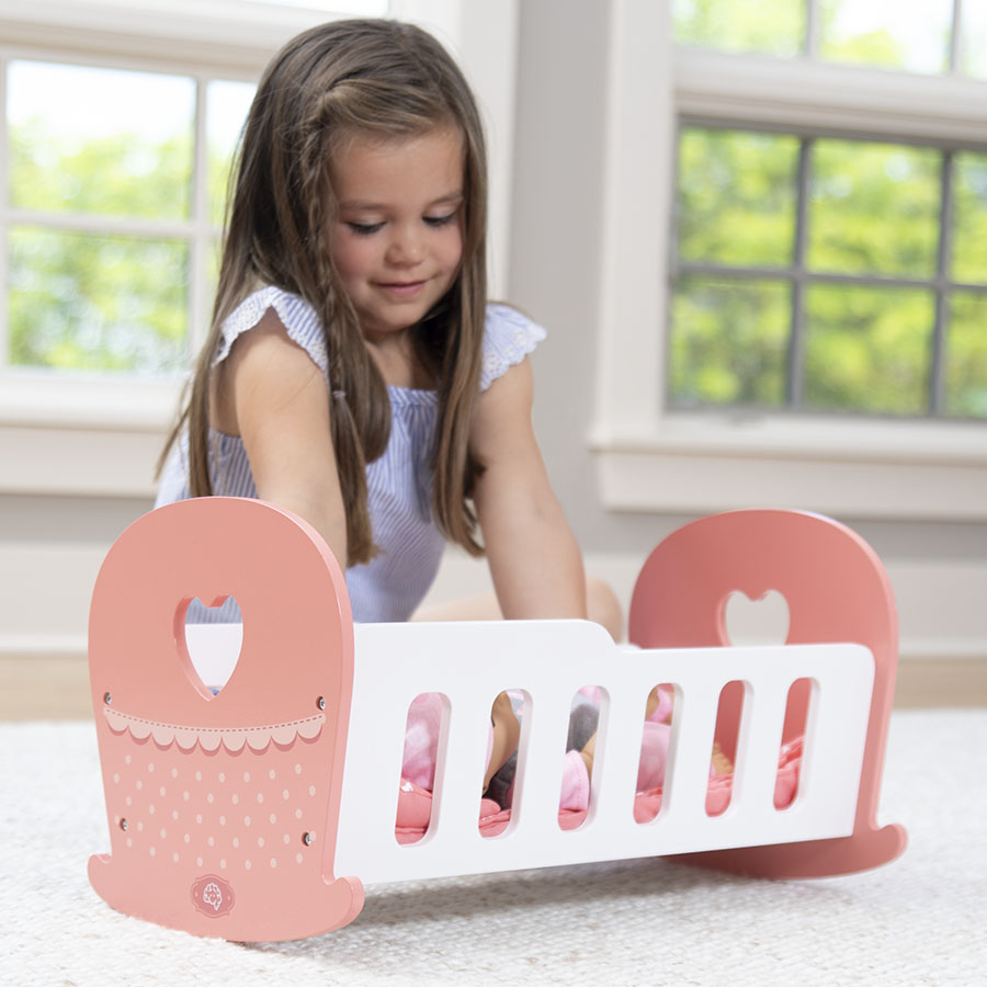 Emery's World - Pretend & Play Doll Cradle