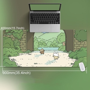 Escape to the Countryside in Your Room Large Mouse Pads