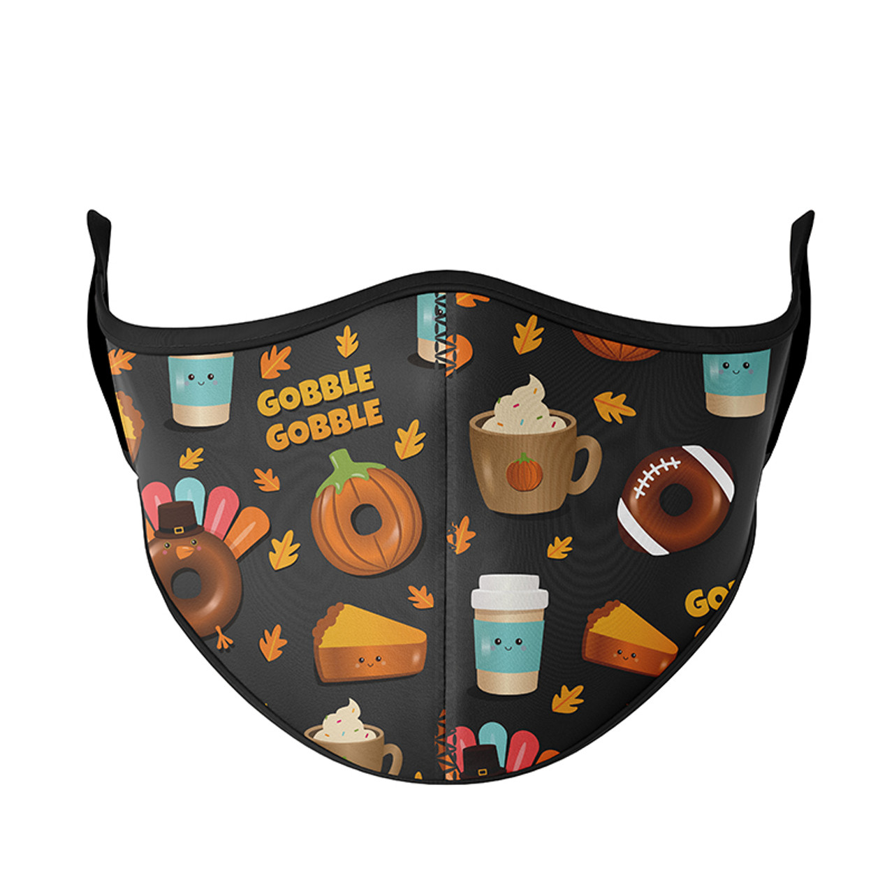 Fall Theme Face Mask