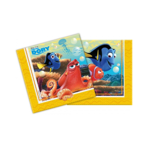 Finding Dory Party Napkins 20 Pack