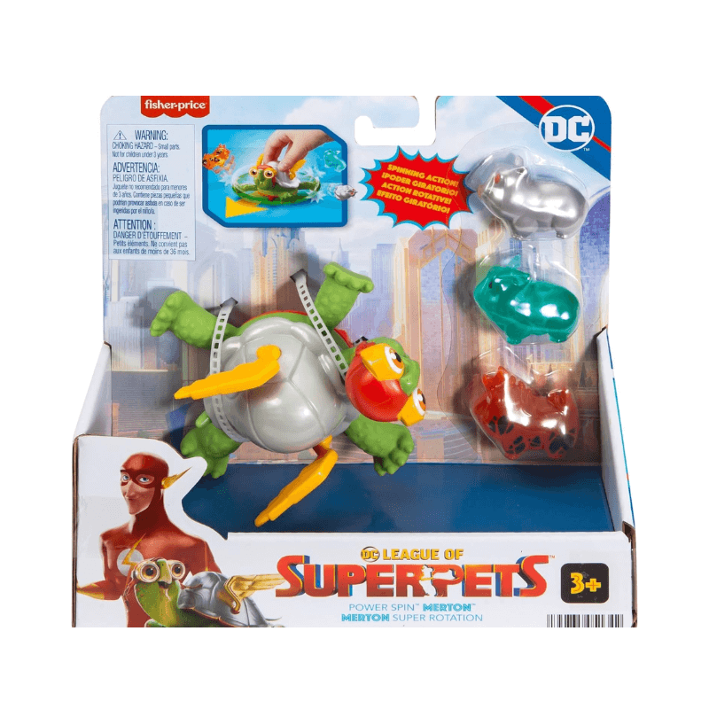 Fisher-price Power Spin Merton Superpets