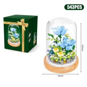 Floral Capsule Micro Building Set Collection