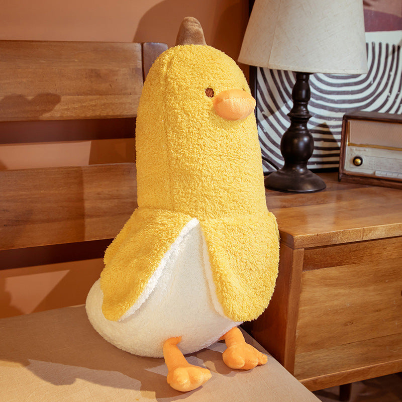 Fluffy Banana Duck Crew Plushies