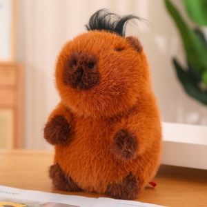 Fluffy Brown Capybara Plushie