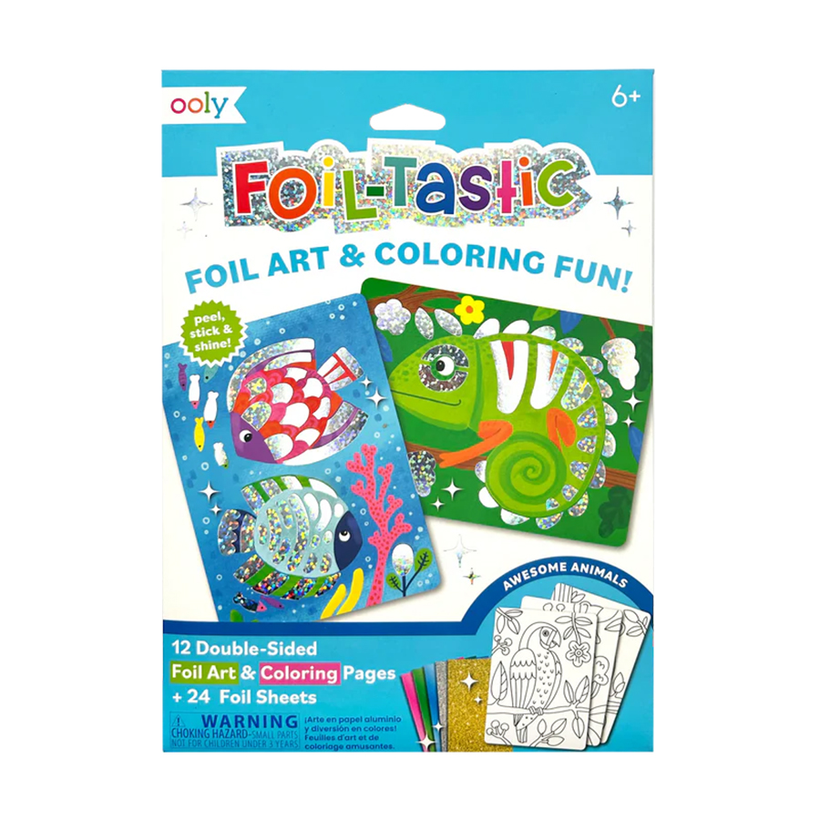 Foil-Tastic Foil Art Kit - Awesome Animals