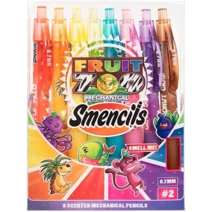 Fruit Zoo Mechanical Smencils 8 pack