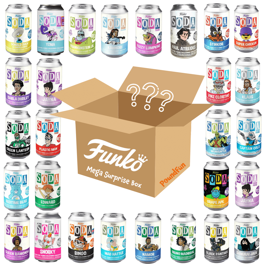 Funko Vinyl Soda Cans Mega Surprise Box