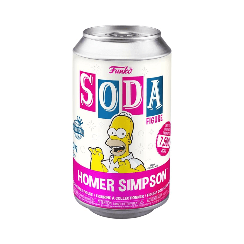 Funko Vinyl Soda: The Simpsons - Homer Simpson