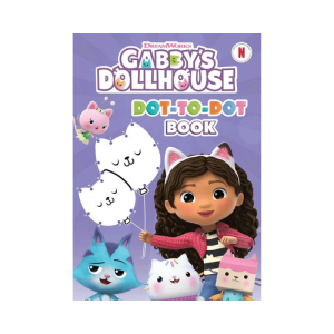 Gabby's Dollhouse Dot-To-Dot Book