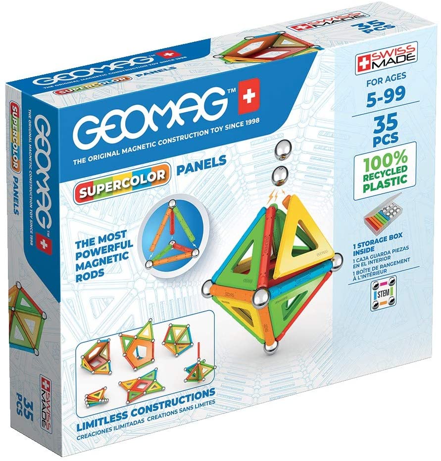 Geomag 377 Supercolor Panels Eco 35 pcs