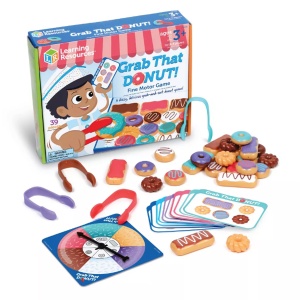 Grab That Donut Fine Motor Game