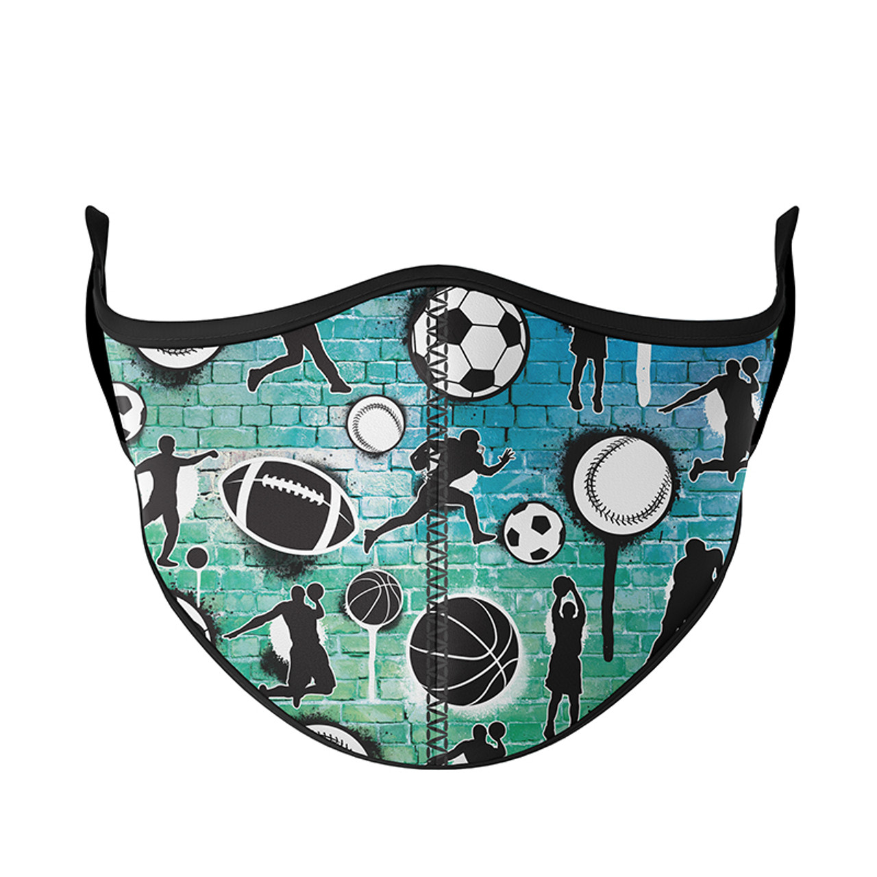 Graffiti Sports Face Mask