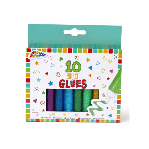 Grafix 3D Glitter Glue 10 Pack