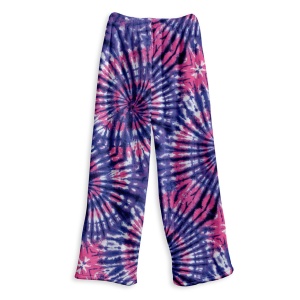 Grapevine Tie-Dye Fuzzy Lounge Pants