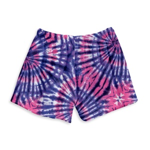 Grapevine Tie-Dye Fuzzy Lounge Shorts