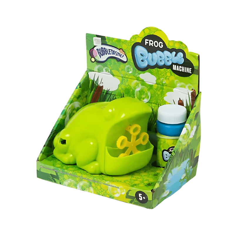 Green Frog Bubble Machine