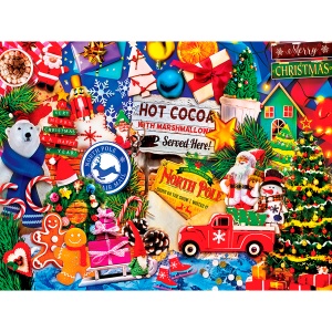 Greetings From The North Pole 500 Piece Jigsaw Puzzle