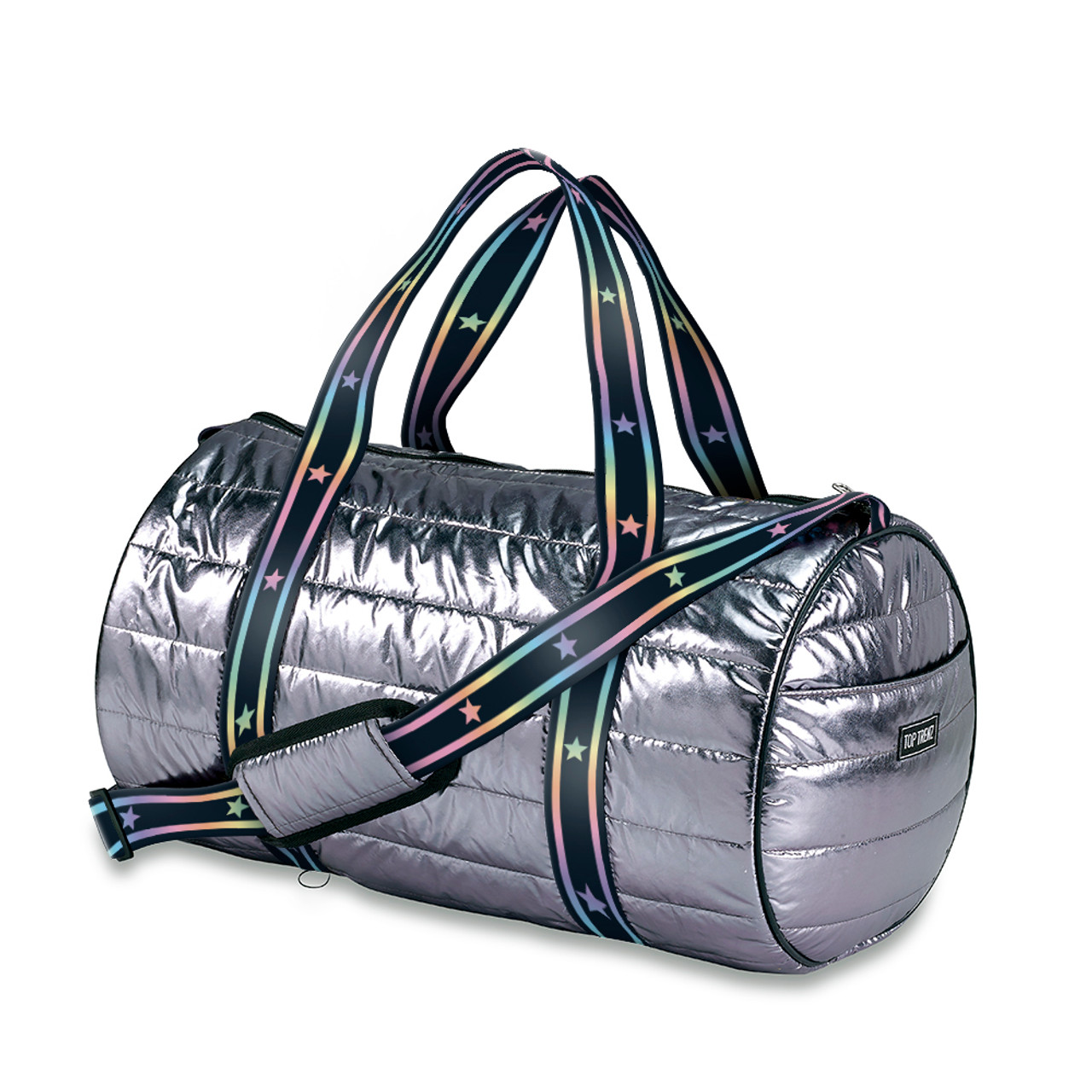 Gunmetal Puffer Duffle Gradient Star Straps