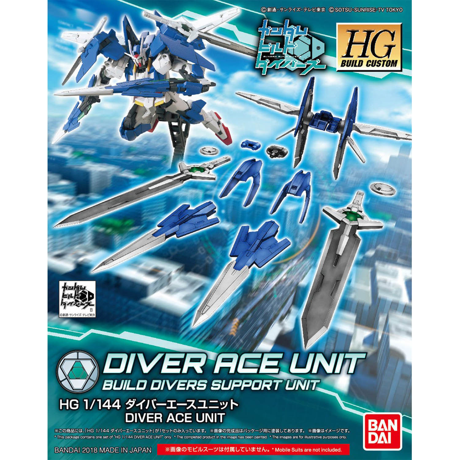 HG 1/144 DIVER ACE UNIT