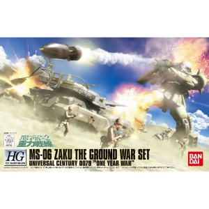 HGUC 1/144 ZAKU GROUND ATTACK SET