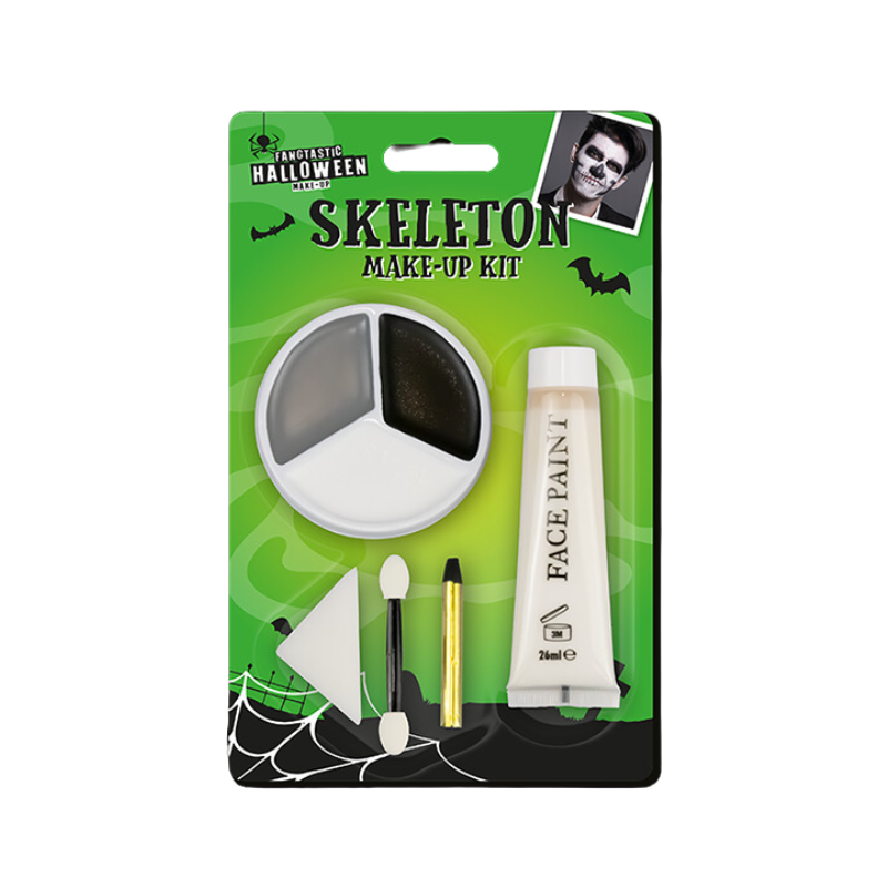 Halloween Characters Skeleton Makeup Kit