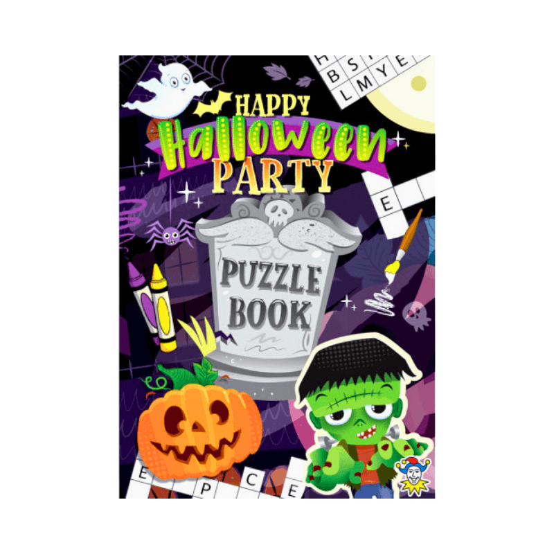 Halloween Party Puzzle Book