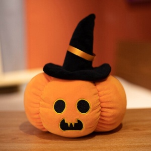 Halloween Pumpkin Black Hat Plushie Collection