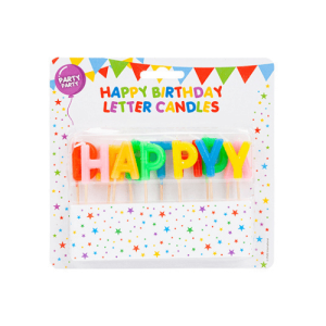 Happy Birthday Letter Candles