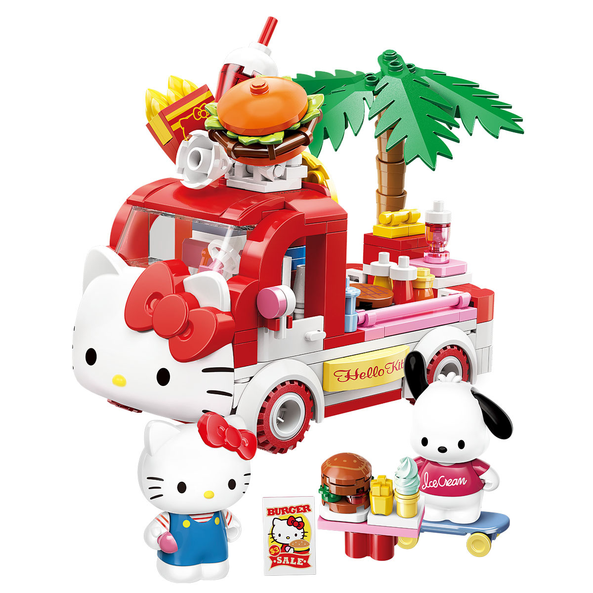 Hello Kitty & Pochacco's Fast Street Food Truck