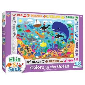 Hide & Seek Colors in the Ocean 48pc Puzzle