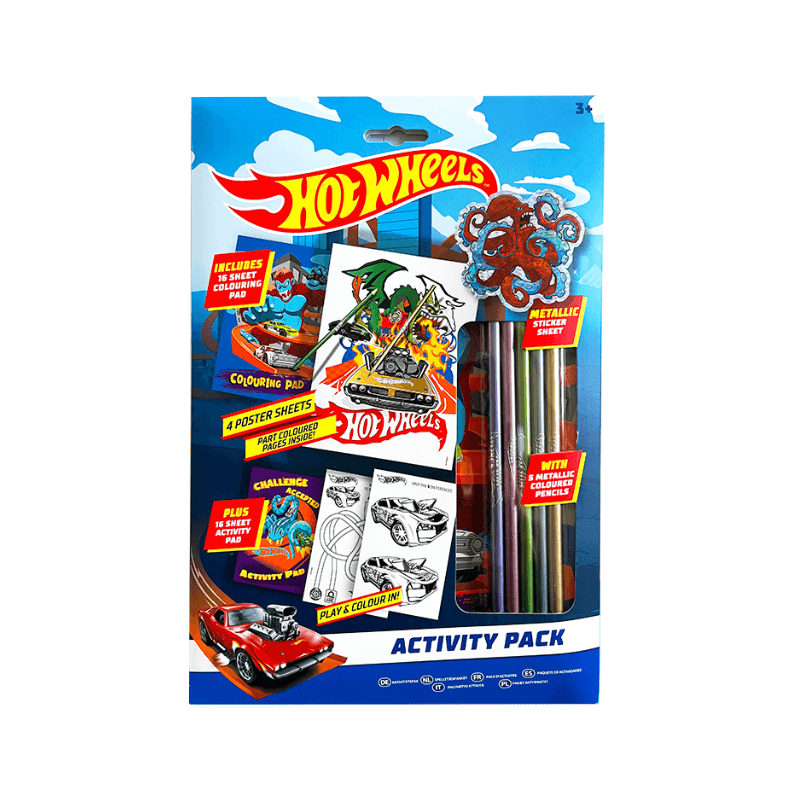 Hot Wheels Activity Pack