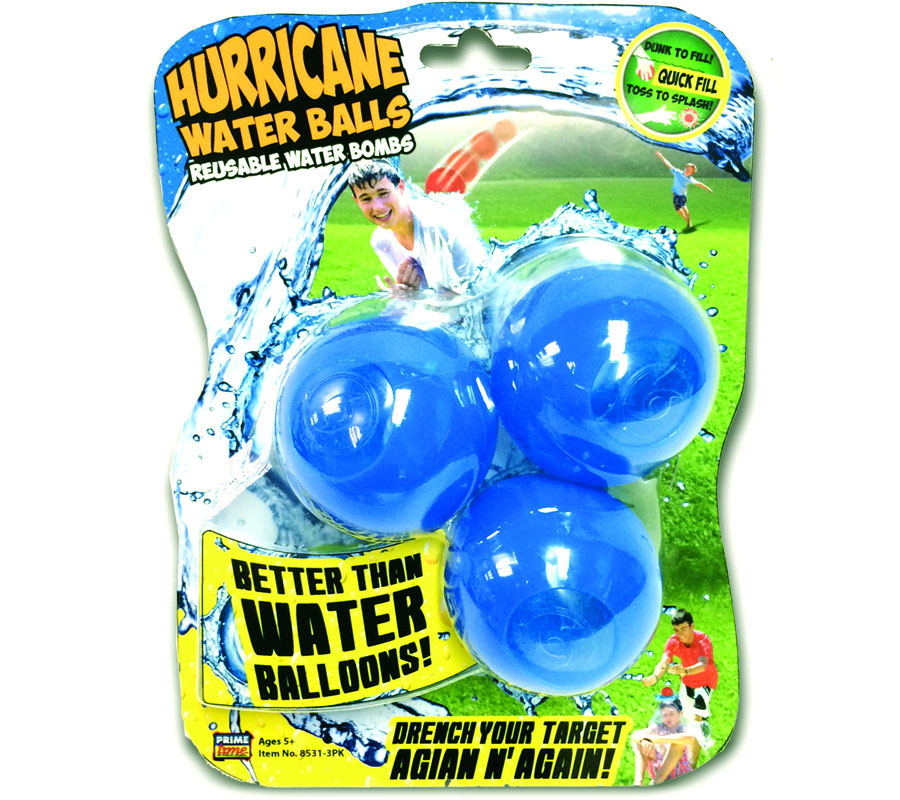 Hurricane Reusable Water Balls - 3-Pack