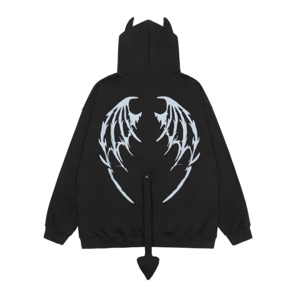 I Am The Devil Gothic Hoodie