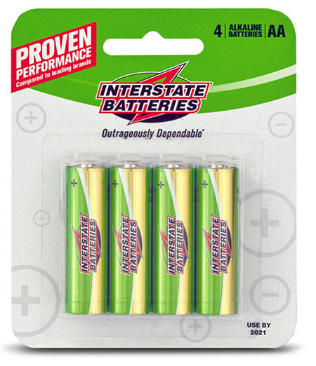 Interstate AA Batteries - 4 Pack