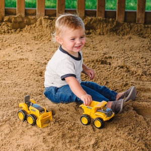 John Deere 6 inch Sandbox Construction 2 Pack with Loader and Dump Truck