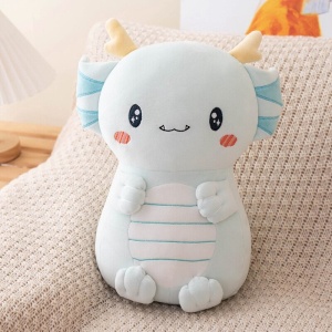 Kawaii Axolotl Dragon Plush