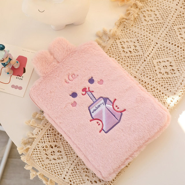 Kawaii Rabbit & Bear iPad Case Pouch Cover