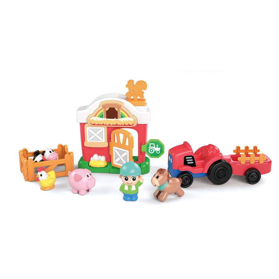 Kidoozie Lights 'n Sounds Farm Playset