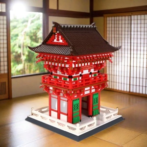 Kiyomizu-dera Niomon Gate Kyoto Japan Building Blocks